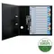 Separatoare plastic A4, 12 culori/set, ESSELTE - 4Papet