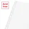 File protectie transparente, 70 microni, 100 buc/set, A4, ESSELTE Recycled - 3Papet