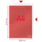 Mapa plastic cristal A4, deschidere in L, 150 microni, 25 buc/set, ESSELTE, ALEGE CULOAREA: Rosu - 5Papet