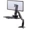 Platforma inteligenta cu suport pliabil, FELLOWES Sit-stand Easy Glide - 2Papet