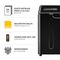 Distrugator documente 24 coli, Cross-Cut, FELLOWES 325Ci - 2Papet
