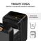 Distrugator documente 15 coli, Micro-Cut, FELLOWES LX211 - 5Papet
