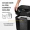 Distrugator documente 6 coli, Micro-Cut, FELLOWES LX25M - 5Papet