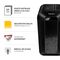 Distrugator documente 10 coli, Cross-Cut, FELLOWES LX65 - 2Papet
