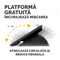 Suport ergonomic pentru picioare, FELLOWES Microban - 7Papet