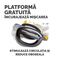 Suport ergonomic pentru picioare, FELLOWES Smart Suites - 6Papet