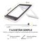 Suport ergonomic pentru laptop, FELLOWES I-Spire Quicklift, alb - 5Papet