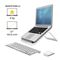 Suport ergonomic pentru laptop, FELLOWES I-Spire Quicklift, alb - 2Papet