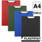 Clipboard dublu plastifiat A4, DACO, ALEGE CULOAREA: Albastru - Papet
