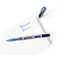 Roller 1.0mm, UNI-BALL Eye Broad UB-150, ALEGE CULOAREA: Albastru - 3Papet