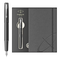 Set cadou stilou si notebook, PARKER Frontier Black CT - Papet