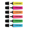 Textmarker STABILO Boss, ALEGE CULOAREA: Rosu neon - Papet