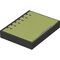 Agenda nedatata, cu 6 inele, 11x14 cm, PRECISION Alicante, Verde deschis - 4Papet