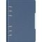 Agenda nedatata, cu 6 inele, 13x18.5 cm, PRECISION Alicante, Navy - Papet