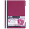 Dosar plastic cu sina si gauri PAPERLAND, 50 buc/set, ALEGE CULOAREA: Fucsia - 2Papet
