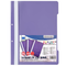 Dosar plastic cu sina si gauri PAPERLAND, 50 buc/set, ALEGE CULOAREA: Mov - 2Papet