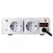 Stabilizator de tensiune cu prindere de perete, monofazat, 600W, 230V, 2 prize si ecran LCD, sinusoidala pura, TED Electric - 3Papet