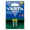 Acumulatori VARTA 1.2V AAA LR3 Ni-MH, 2 buc/blister, 800mAh, preincarcati - Papet