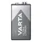 Baterie litiu 6LR61 6F22 100mAh 9V,  48.5 x 17.5 x 25.3 mm, VARTA - 2Papet