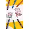 Creioane colorate cerate STAEDTLER Noris Junior Peppa Pig, 6 culori/set - 5Papet