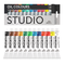 Culori ulei, 12 ml, 12 culori/set, PHOENIX Studio - Papet
