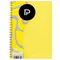 Caiet A4 cu spirala si coperta plastic, 100 file 80 g/mp, PAPERLAND Select, ALEGE LINIATURA: Matematica - 6Papet
