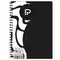 Caiet A4 cu spirala si coperta plastic, 100 file 80 g/mp, PAPERLAND Select, ALEGE LINIATURA: Matematica - 10Papet