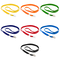 Snur textil pentru ecuson, cu clips SPREE, ALEGE CULOAREA: Galben - Papet
