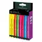 Textmarker 38, culori fluorescente, 8 buc/set, FABER-CASTELL - Papet