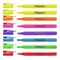 Textmarker 38, culori fluorescente, 8 buc/set, FABER-CASTELL - 2Papet