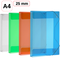 Mapa plastic A4, cu elastic si burduf 25 mm, CENTRUM - Papet